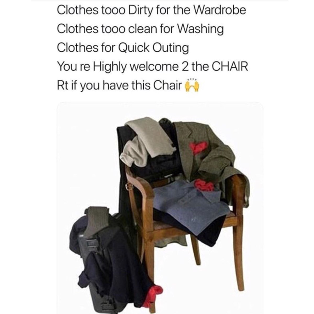 WORLDSTAR's tweet image. Who else has “The Chair”... 😩🙋‍♂️