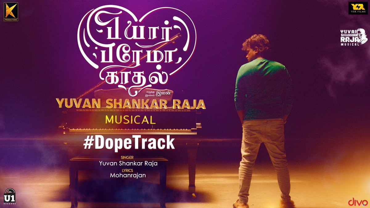 thisisysr's tweet photo. #DopeTrack from #PyaarPremaKaadhal  ❤️

▶️ https://t.co/HxuQ6EzbDi

@iamharishkalyan @raizawilson @elann_t @thisisysr @irfanmalik83 @Rajarajan7215 @YSRfilms @KProductionsInd @divomovies @DoneChannel1 https://t.co/V3f5iVIrrJ