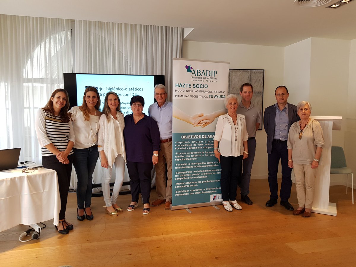 ABADIP_Baleares's tweet photo. Compartimos imágenes de familia de los que han formado parte de la Jornada Anual de Inmunodeficiencias de Abadip #ABADIP #salud #Mallorca https://t.co/ng1Nwk9Zkb