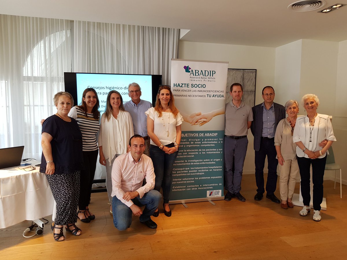 ABADIP_Baleares's tweet photo. Compartimos imágenes de familia de los que han formado parte de la Jornada Anual de Inmunodeficiencias de Abadip #ABADIP #salud #Mallorca https://t.co/ng1Nwk9Zkb