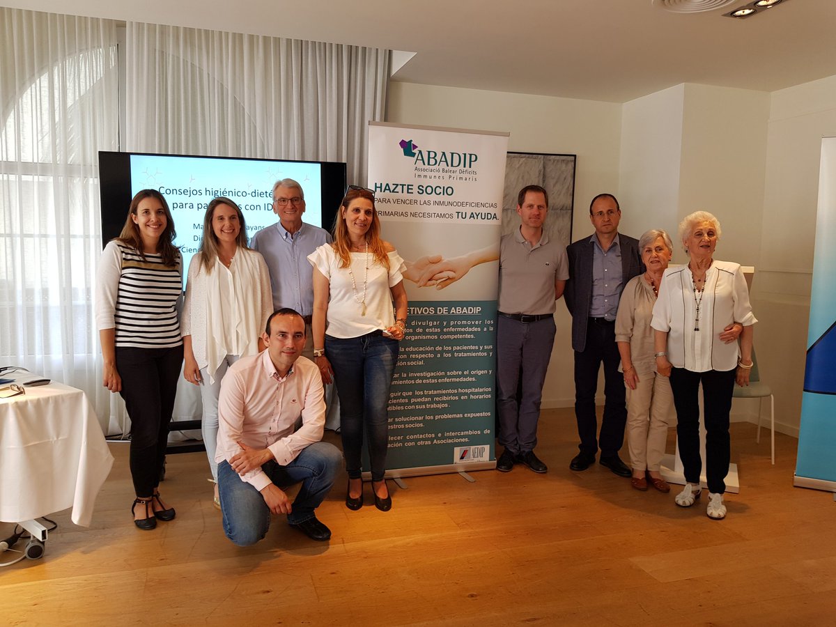ABADIP_Baleares's tweet photo. Compartimos imágenes de familia de los que han formado parte de la Jornada Anual de Inmunodeficiencias de Abadip #ABADIP #salud #Mallorca https://t.co/ng1Nwk9Zkb