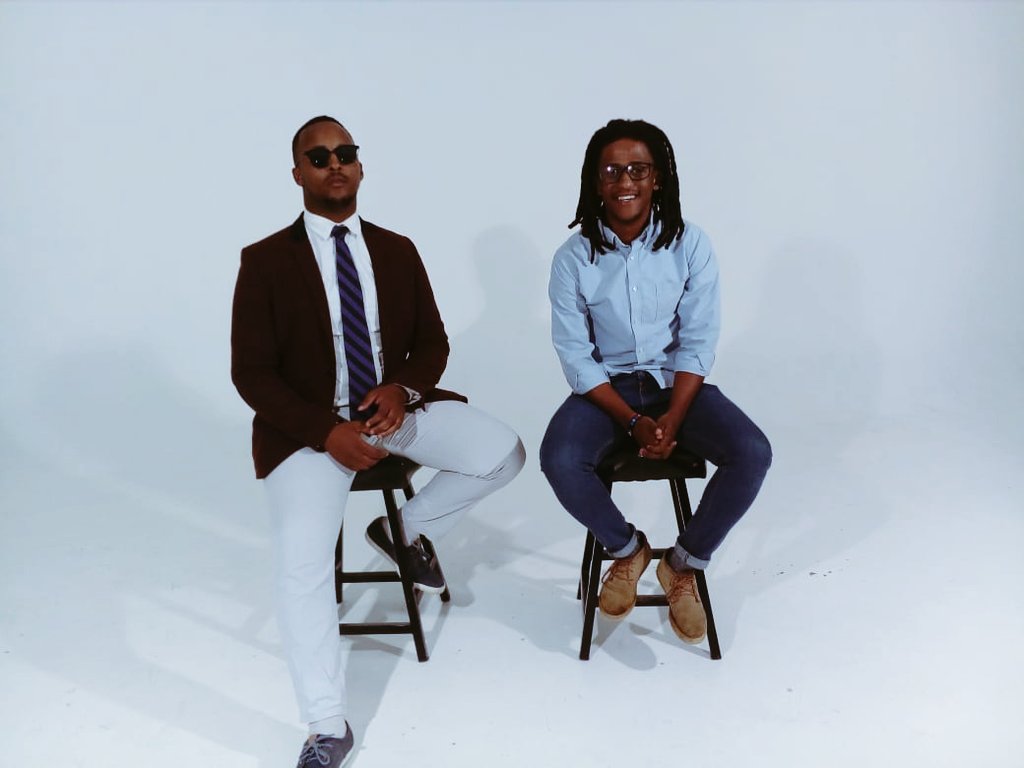 AlphaDane6's tweet photo. Founder &amp; President of the Alpha Dane™ podcast, Somila Dana

 and founder of Ikamva Sports Development™, Likhaya Ntlokonkulu.

Both devoted in student health &amp; wellness at NMU. RT for appreciation. #SRNMU https://t.co/N0xHr9coMO