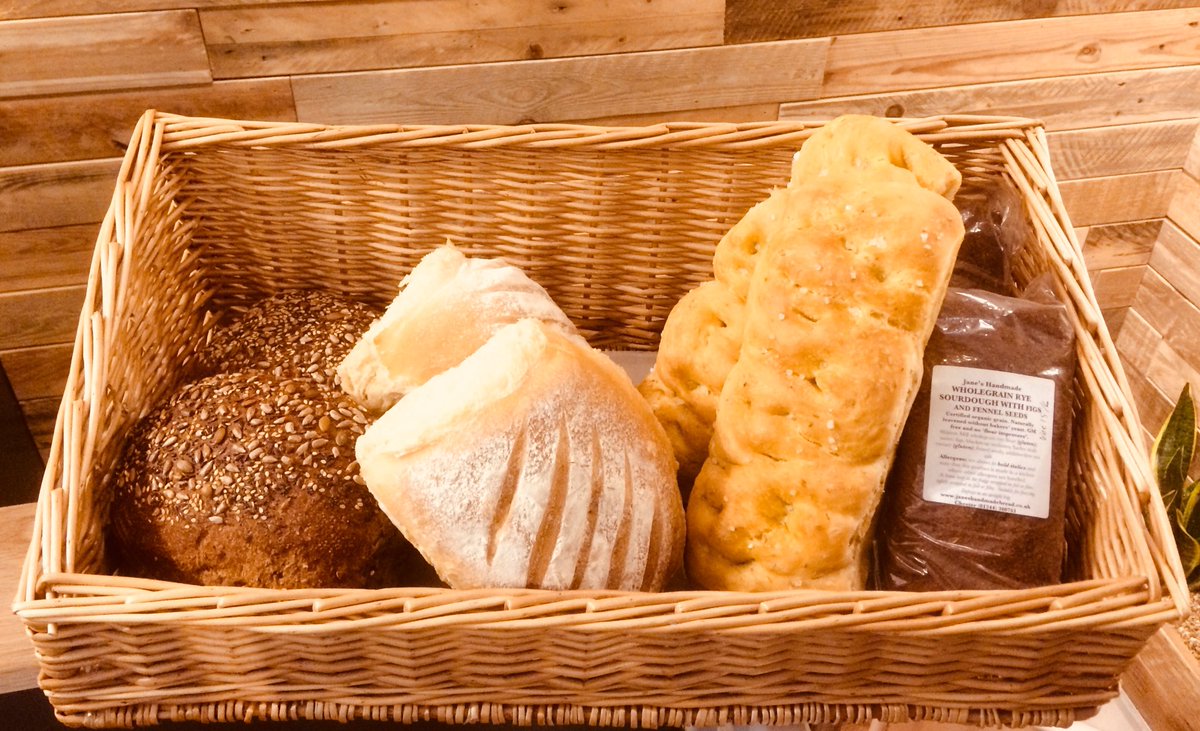 wawchester's tweet photo. Delighted to now be stocking Janeโs Handmade Bread. #MadeInChester #shoplocal #chester #MiracleBread #Sourdough #GMfree https://t.co/aKzWoY6VhB