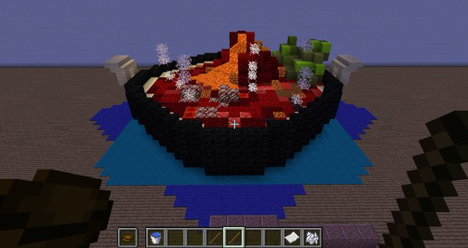新しい マイクラ 火山 新しい日本ゲームminecraftearth