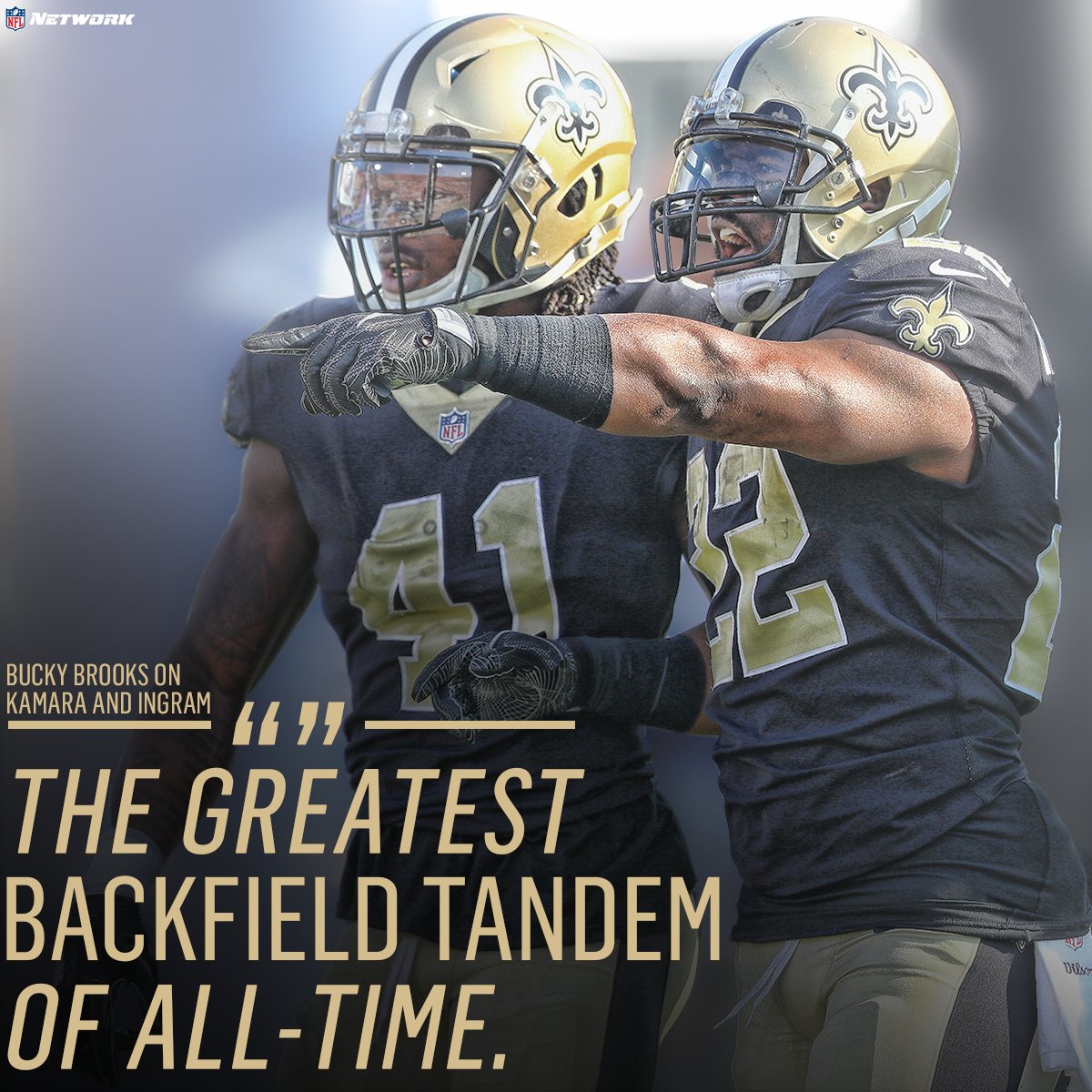 The 🐐 of backfields? 🤔

📺: <a href="/BuckyBrooks/">Bucky Brooks</a> // #UpToTheMinute