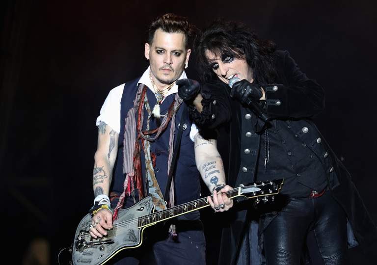 Happy birthday to Johnny Depp of the Hollywood Vampires. 
