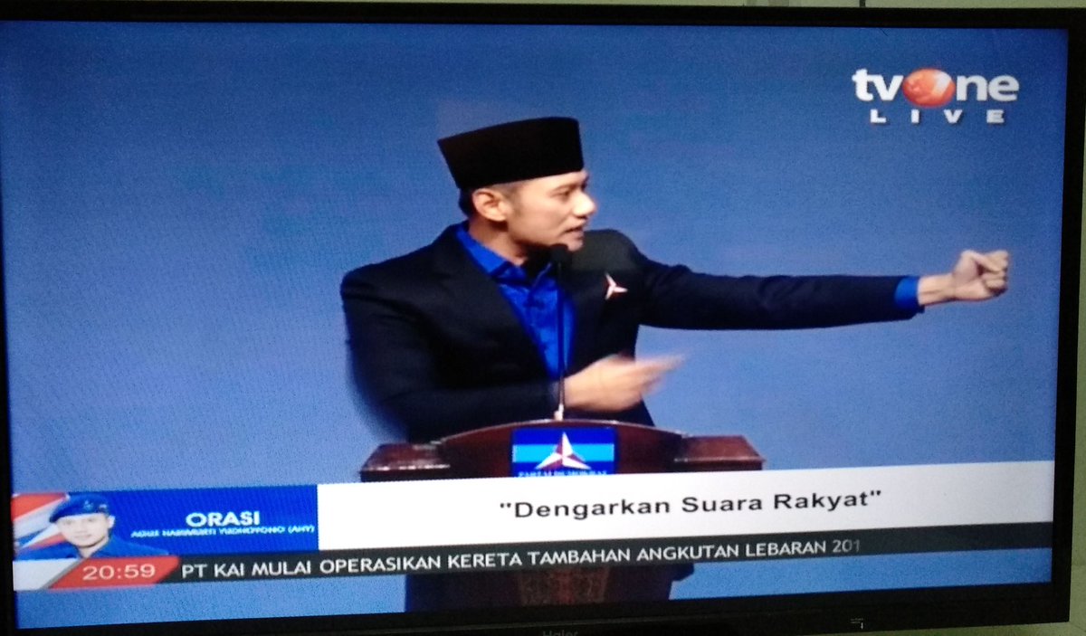 Kebebasan individual itu ada batasanya,  kebebasan juga tidak Boleh keblabasan.  Negara tidak Boleh sewenang wenangnya mengkontrol kebebasan  rakyat  #OrasiAHY