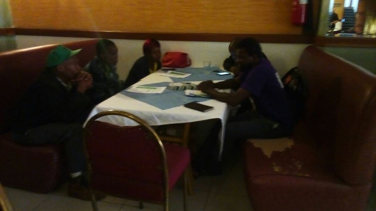 Nairobi Cluster Leaders meeting for a debrief on the UN Declaration on the Rights of Peasants and Other People Working in Rural Areas. Members also signed Two letters seeking appointment with Agriculture, Livestock and Fisheries Committee for Nairobi and Migori County Assemblies