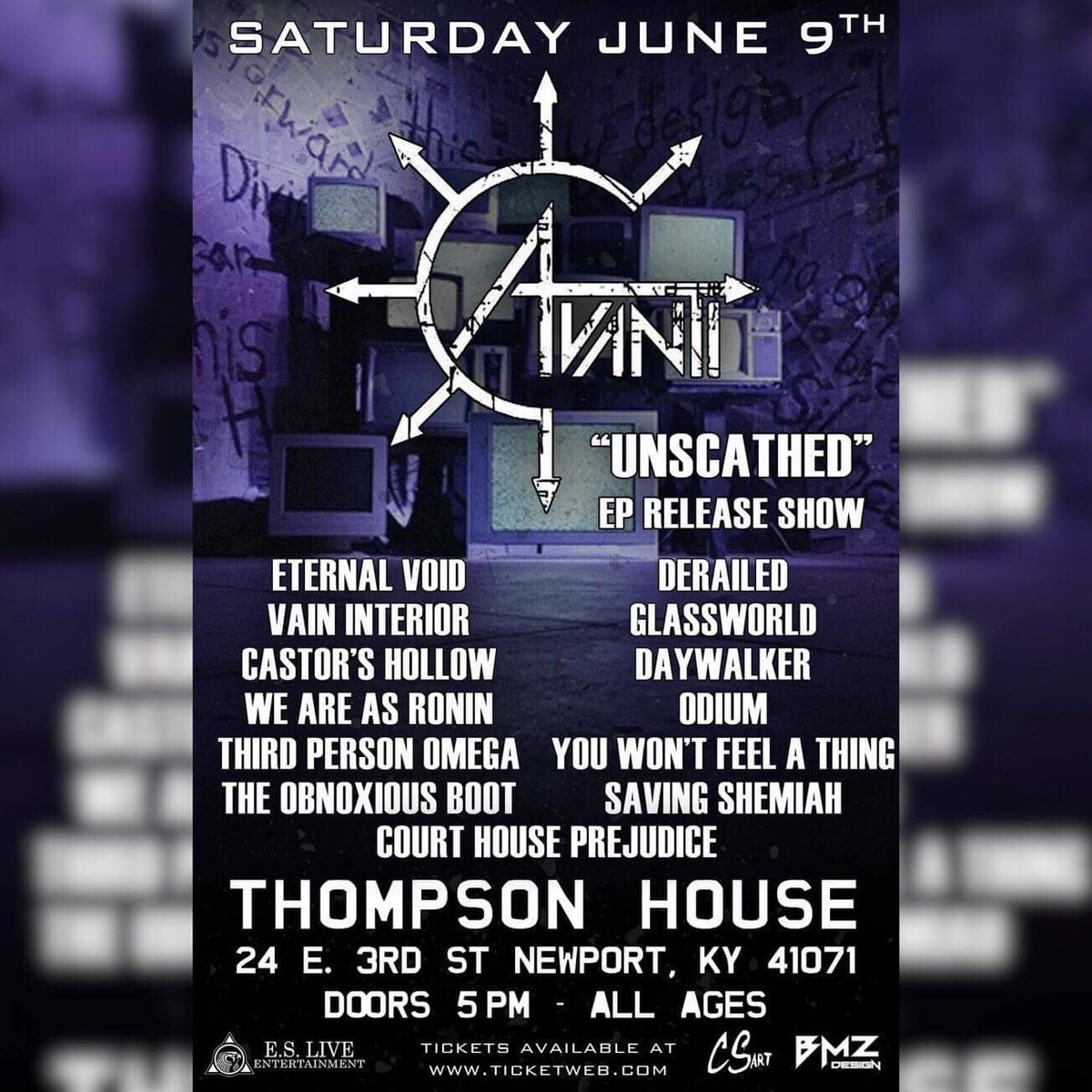 derailed740's tweet photo. Tonight! Come rage. We have tickets left! $10 https://t.co/G9yN2j2h2d