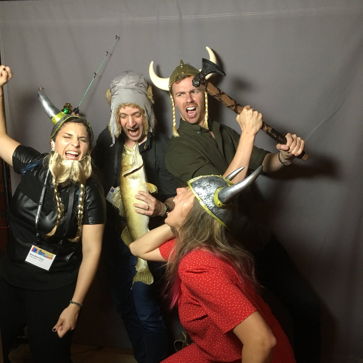 #SEGDConf late night mixer fun with #forgemedia and Lemke Meijer of Gagarin. Skol!