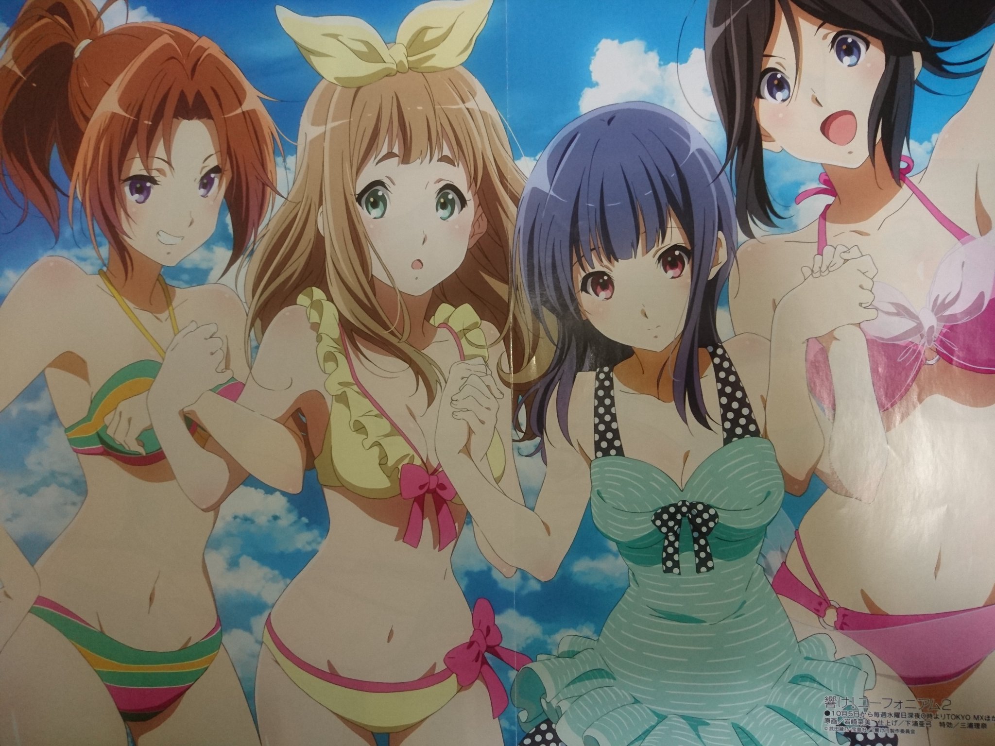 つばめ 鎧塚みぞれ推し En Twitter 響け ユーフォニアム2 放送時のピンナップ も保存していますが みぞれはワンピースというイメージが強かっただけに リズと青い鳥 のピンナップのみぞれは鮮烈です T Co Mcnxgztfsm Twitter