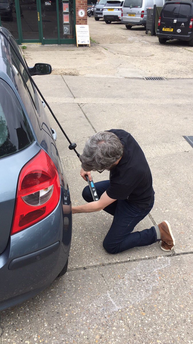 goldblumeband's tweet photo. Pit crew, professional tyre inflater and player of bass guitar strings π»π #timwest #tour @DeadCrowMusic @AatmaVenue #manchester https://t.co/rD9gzy8iQz