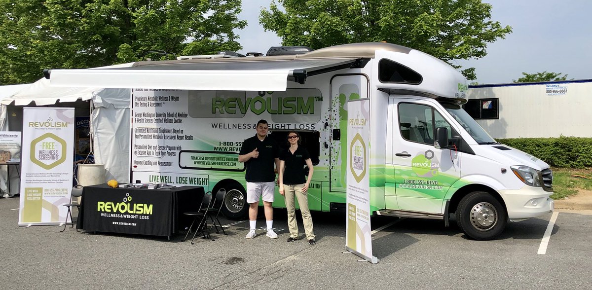 REVOLISM's tweet photo. Day 2 @CelebrateFFX. Come get your #FREE Wellness Screening at the #REVOLISM Mobile Clinic —we are parked in the ‘Hub’ area near the Vintage by @Wegmans & Taste of Virginia (Wine Tasting & Wine Bar)‼️
#Wellness #weightloss #Health #CelebrateFairfax https://t.co/xRiVZuqgKR