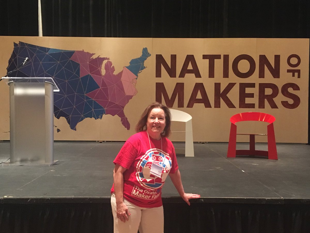O_STEAM's tweet photo. Made it to #NOMCON in beautiful #SantaFeNM #iamamaker #MakerFaire @OzarksMF #MO #StateAmbassator #Make #Maker #STEAMapplication https://t.co/1hAyRFTdXw