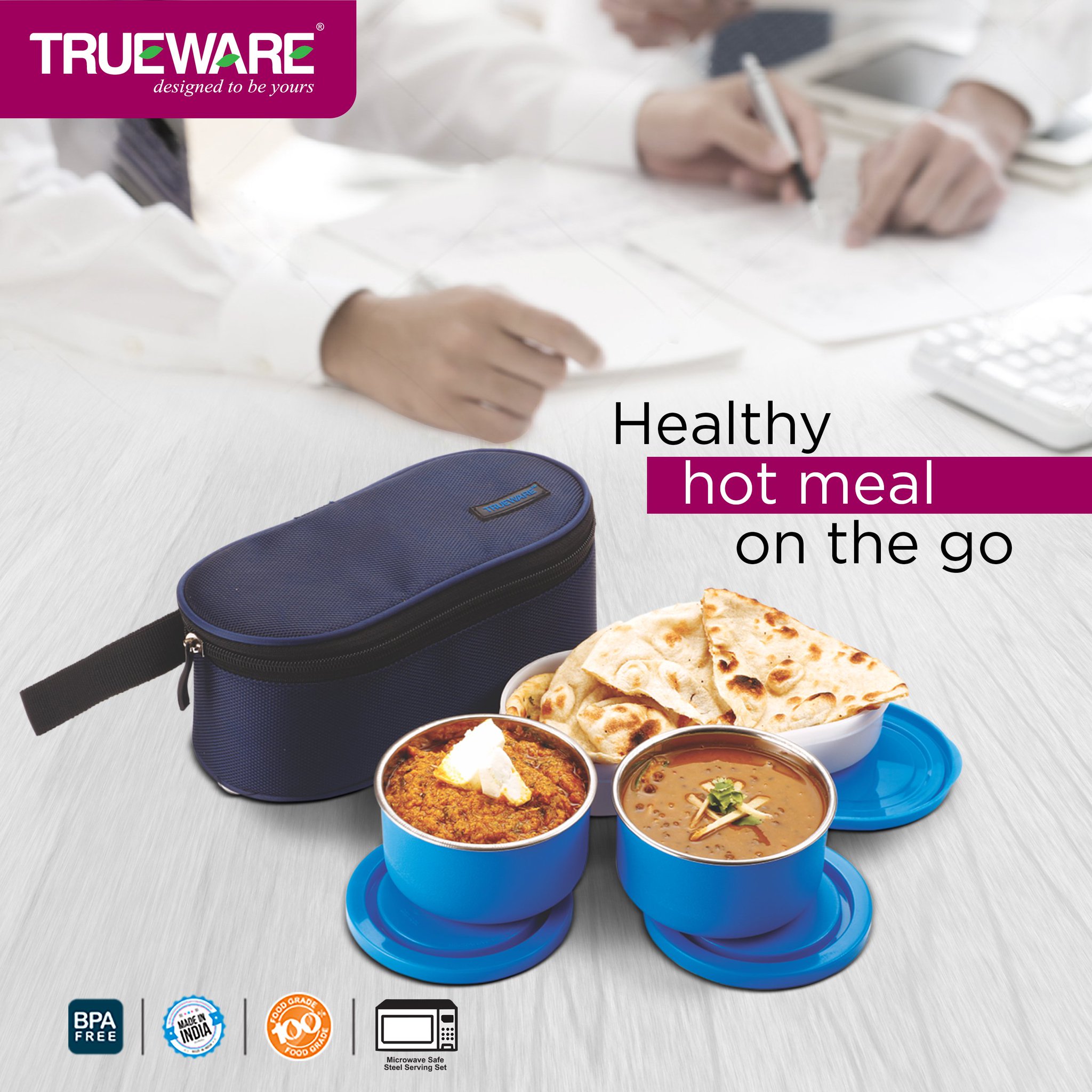 Trueware Lunch Box Eco Fresh - DesaignHandbags Trueware Lunch Box Eco Fresh - DesaignHandbags