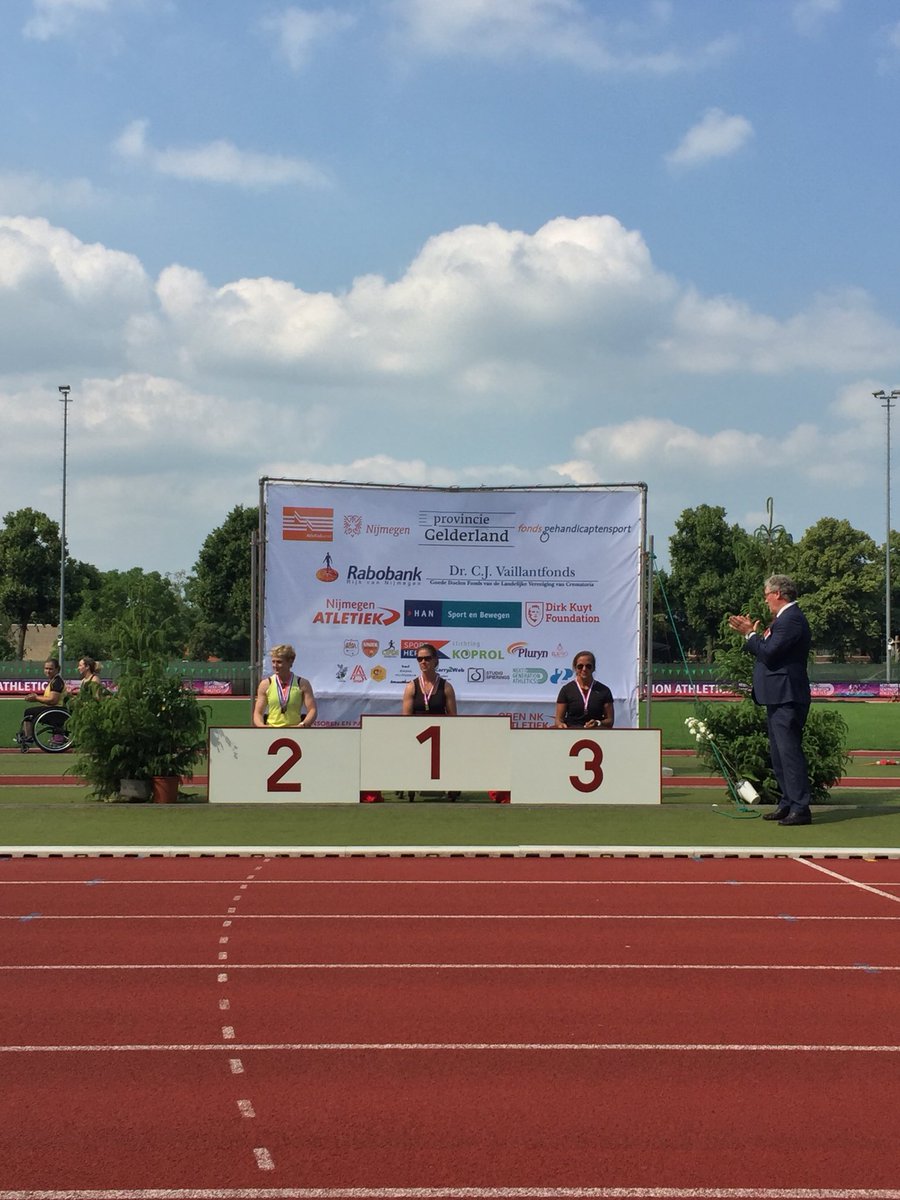 Alle onderdelen zijn geweest, tijd om de medailles te verdelen! Een hoop mooie prestaties op het @onkparaatletiek 2018! #onkpara