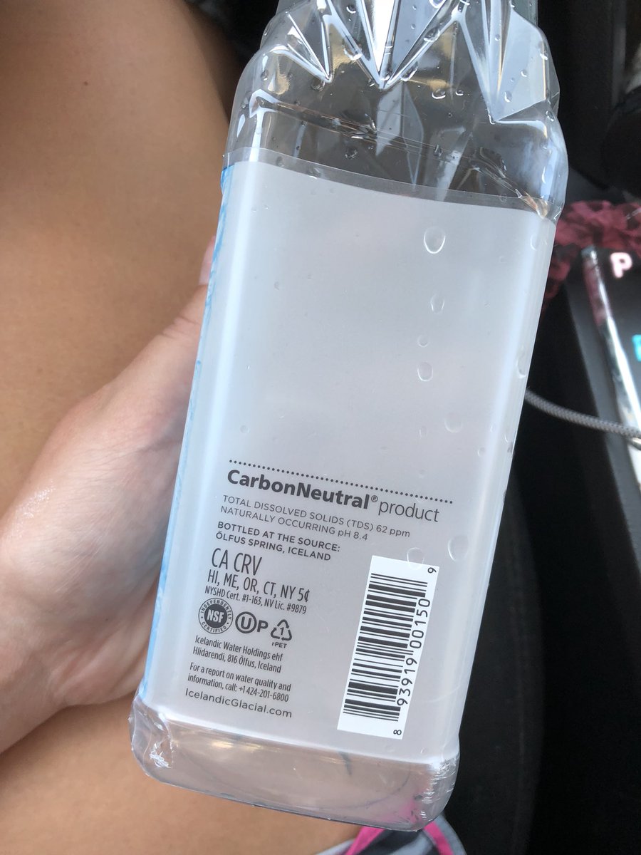 _sarakaitlyn's tweet photo. I alway thought the โHI, ME 5ยขโ meant they were being polite & telling me it was worth 5ยข. I didnโt realize until I got this bottle of water that they were abbreviations for the states that accept a turn in for the bottles. ๐คฆ๐ฝโโ๏ธ #Sarathings https://t.co/nneowRnuCw