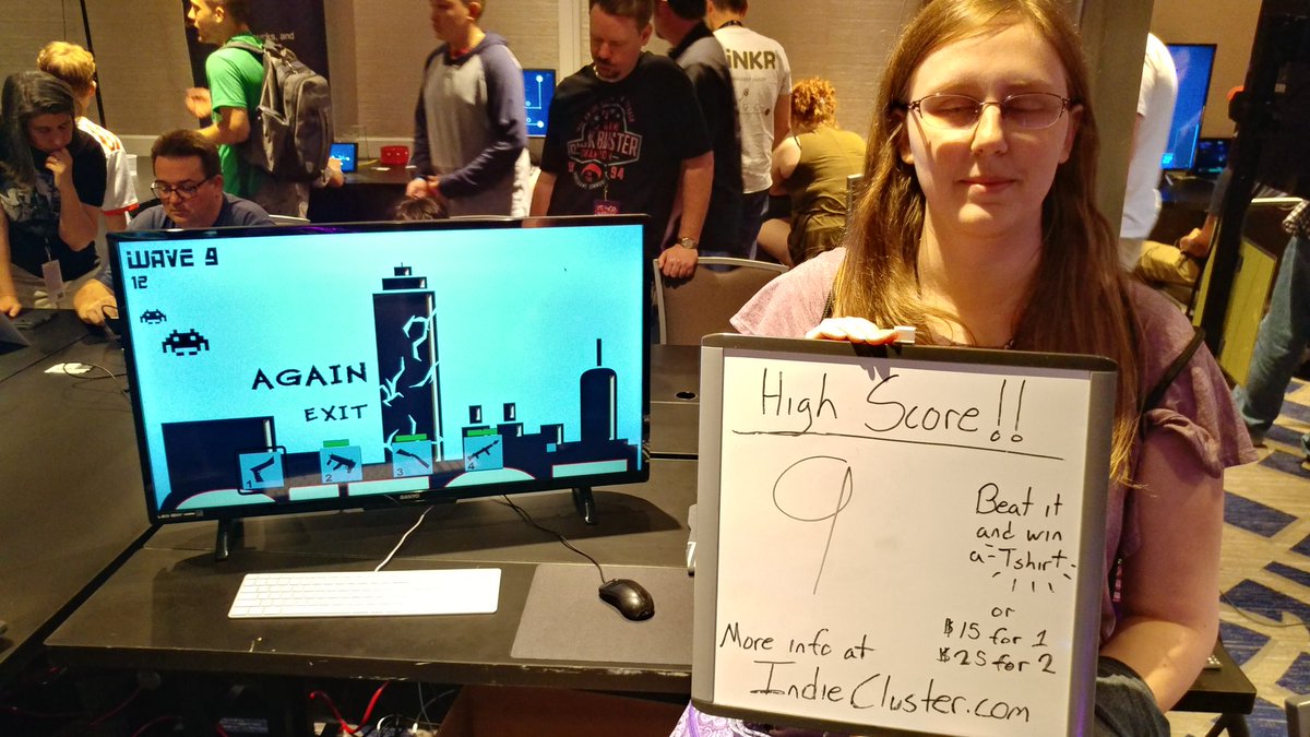 The_RonJones's tweet photo. Just had back to back winners here at SFGE! Come by and say hey #SIEGEtower #SFGE2018 #IndieCluster https://t.co/mi6wQfQiAI