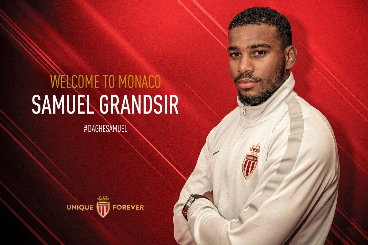 Maillot THIRD AS Monaco Samuel GRANDSIR Maillot THIRD AS Monaco Samuel GRANDSIR