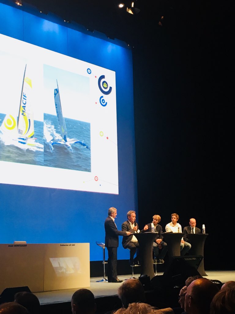 AmoreAmelie's tweet photo. Assemblée Générale #Macif / des projets innovants, des valeurs mutualistes fortes et réaffirmées #ESS #Aesio 
En compagnie de nos fabuleux skippers du #groupemacif #francoisgabart &amp; #charliedalin https://t.co/1Oz0VTg3Lb