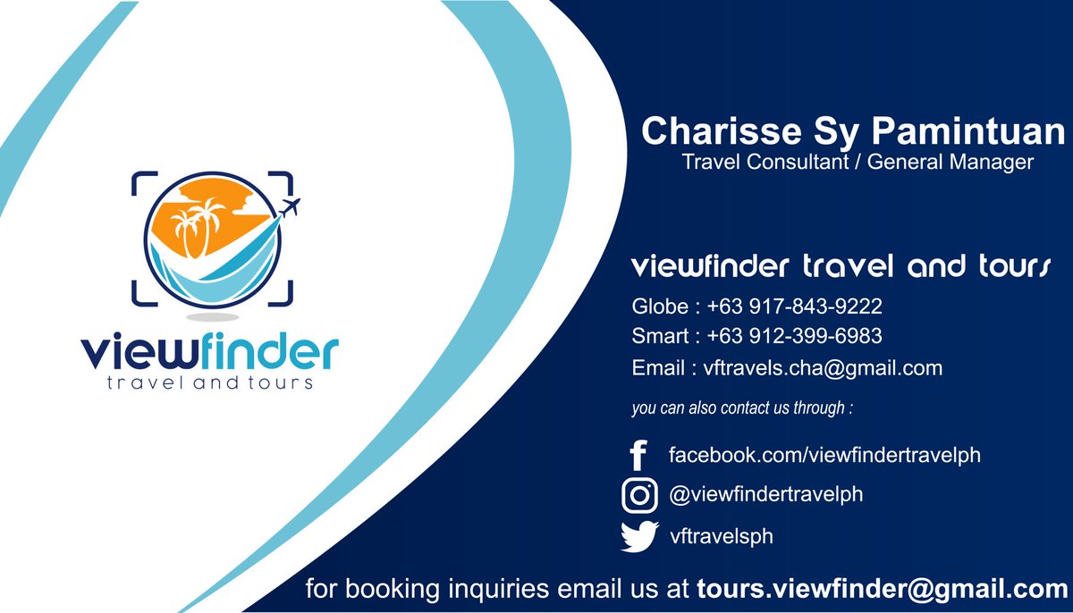 Viewfinder Travel and Tours (vftravelsph) Twitter