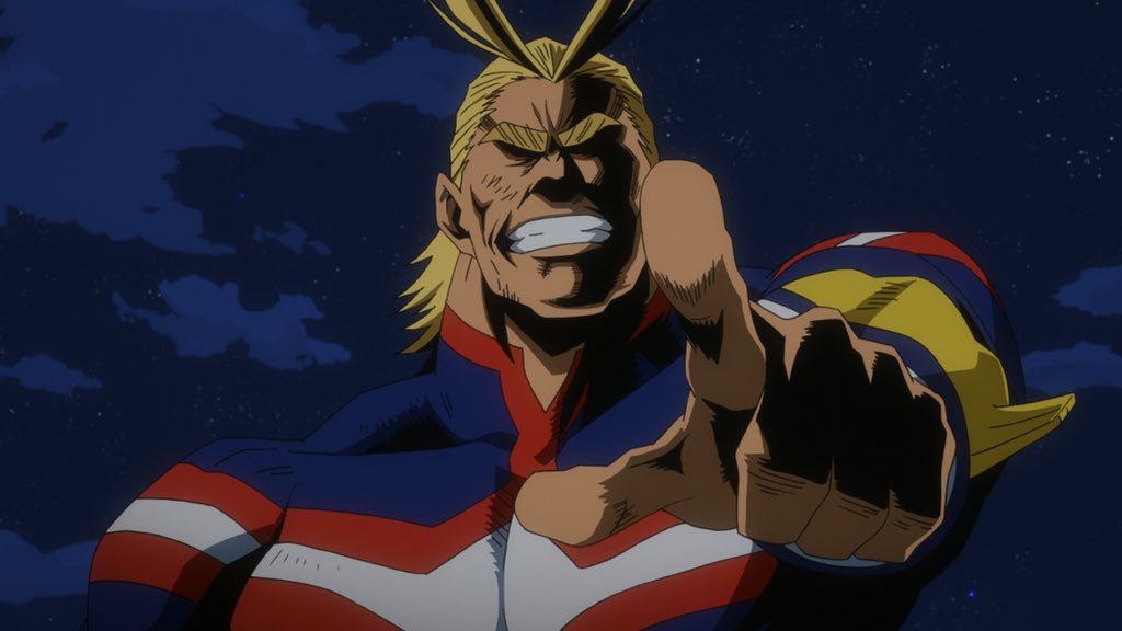 heroaca_anime's tweet photo. 輝け！MVヒーロー！
『僕のヒーローアカデミア』3期第10話(＃48)「平和の象徴」のMVヒーロー #ヒロアカMVP は…
3位 ベストジーニスト！No.4の誇り！
2位 オールマイト！巨悪に立ち向かう！

1位…
切島鋭児郎！爆豪を救う鍵に！「来い！」

次回もお楽しみに！

https://t.co/I3MaWn6w3U
#heroaca_a https://t.co/h84ZOicaaz