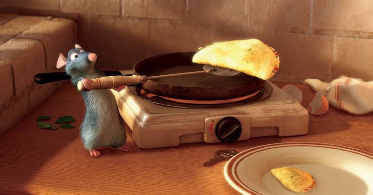 Ratatouille (2007)- REALLY CUTE- a rat who wants to be a chef finds himself inside a well known restaurant in paris- anYoNe CaN cOOK- i really want to eat everything in this movie???- this made me want to be a chef :((