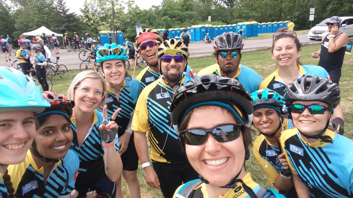 trpdisruptors's tweet photo. At the first rest stop of @TheOntarioRide! Off to a great start! https://t.co/p6uovJ4nj2