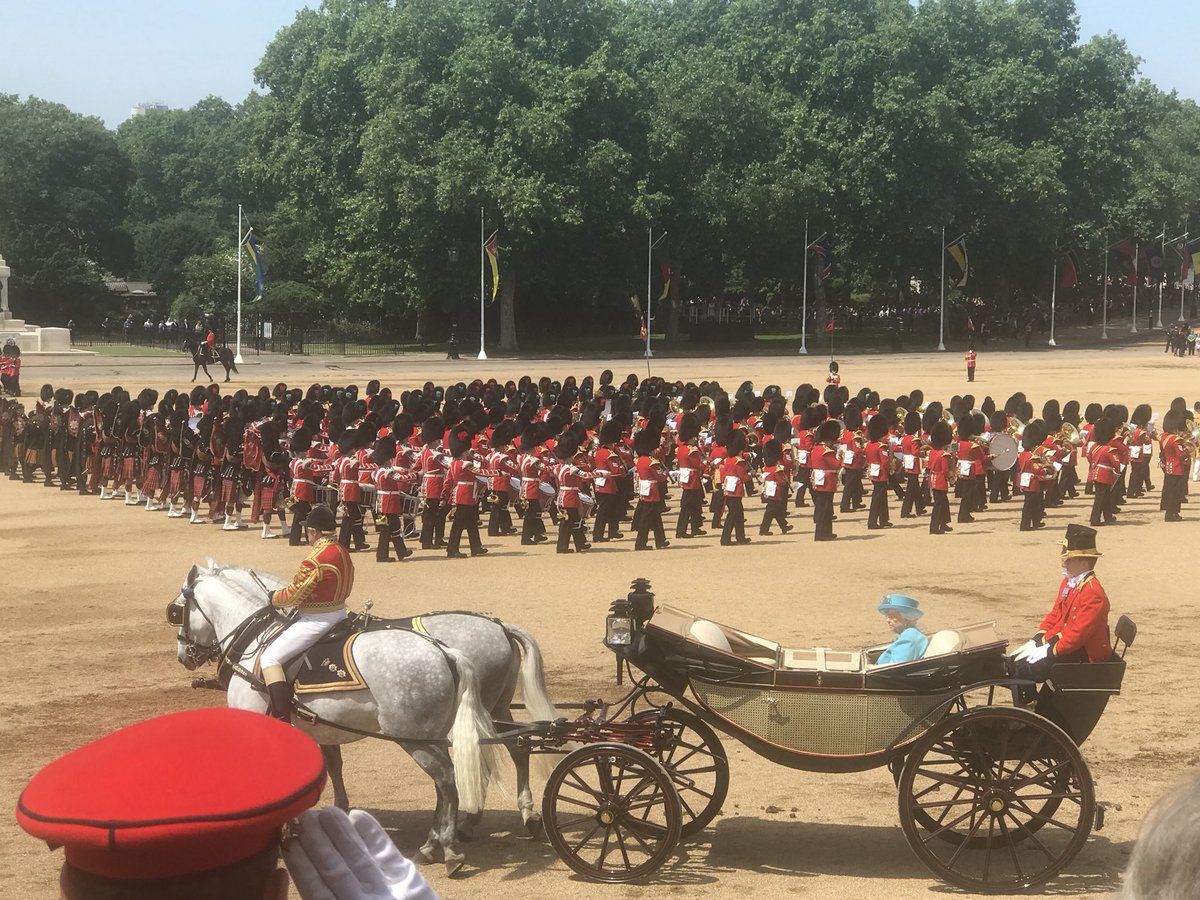 peterlrh's tweet photo. Proud to be at #HMBirthday parade in Horse Guards with #ABF this morning. https://t.co/cF2u532I34