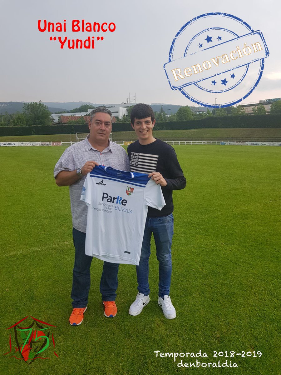 sdzamudio's tweet photo. RENOVACIÓN: El jugador @unaiblanco1 seguirá con nosotros una temporada más. 

KONTRATUAREN LUZAPENA:  @unaiblanco1 beste urte baterako hitzarmena luzatu berri du @sdzamudio rekin.

#AupaZamudio https://t.co/IoKCrkIz2l