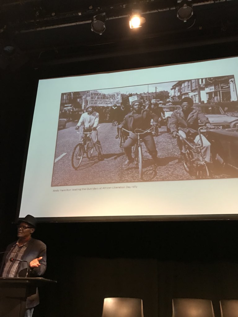 lararatnaraja's tweet photo. #BeyondWindrush @vanleyburke on his work and identity @mac_birmingham https://t.co/QYxyAivvpw