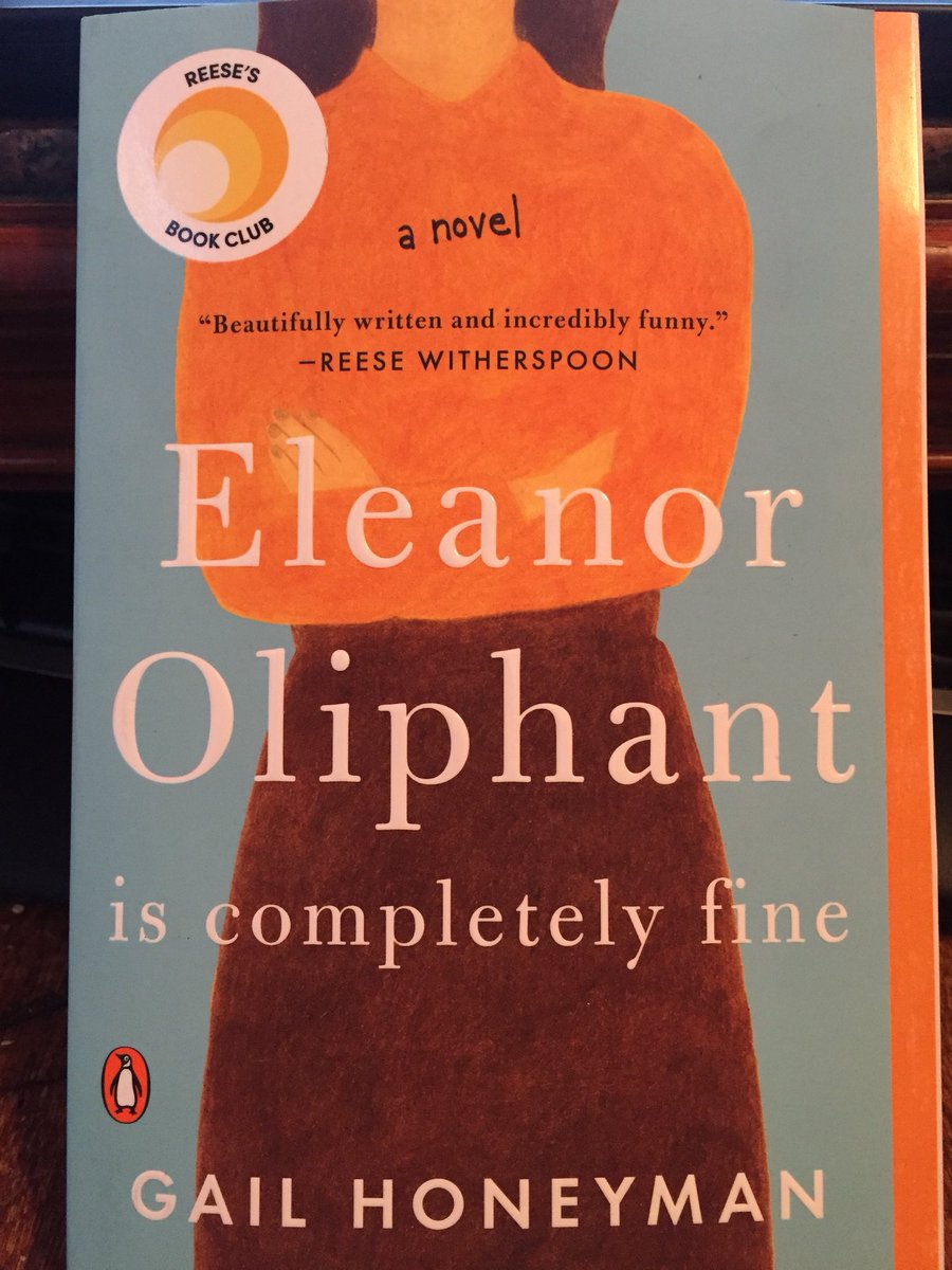 txbkman's tweet photo. Nothing could be finer than spending the day with #EleanorOliphantIsCompletelyFine #eleanoroliphantday @GailHoneymoon https://t.co/jTX9ZFGJZV