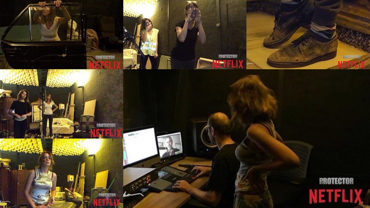 By the way, the Foley sound-effects (Everyday sound effects) of the series have been made.

بالمناسبة لقد تم القيام بالتأثيرات الصوتية للمسلسل.

Bu arada, dizinin Foley (bir video'da olması gereken sesleri ) ses efektleri yapıldı.

#TheProtector #Netflix #NetflixTürkiye
