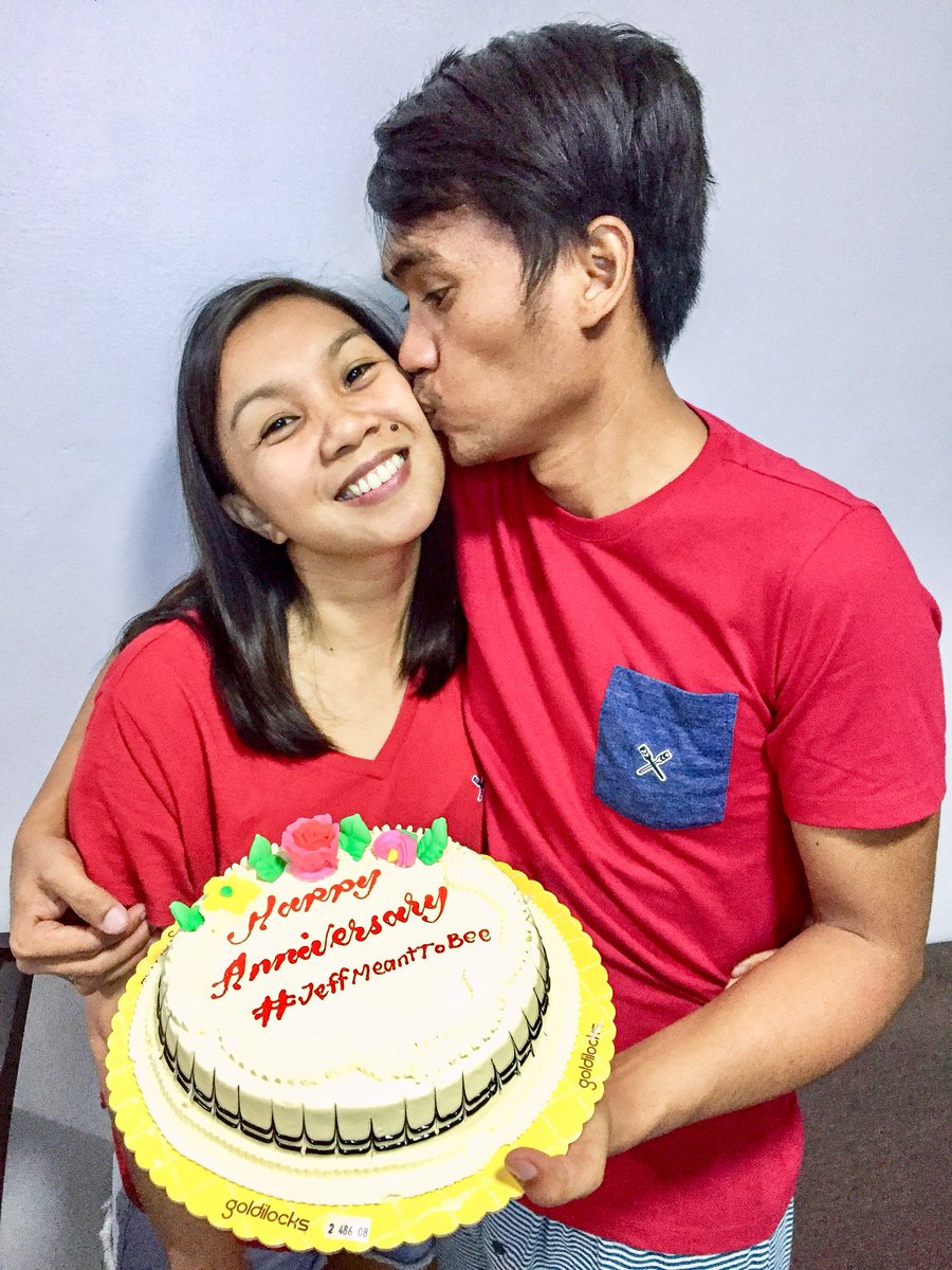 BeeLajara's tweet photo. Pre wedding anniversary celeb πππ #JeffMeantToBee https://t.co/cxcuGzpfxL