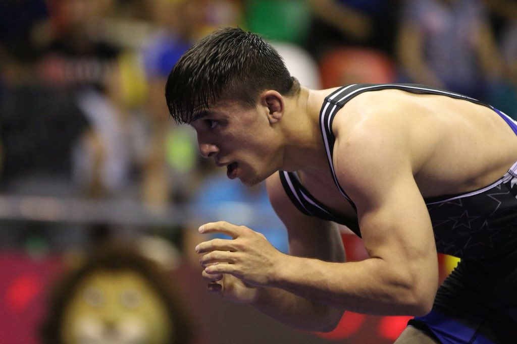 WEUChamp2018's tweet photo. U23 Avrupa Güreş Şampiyonası 57 kilogram serbest stil mücadelesinde Bekir Şahin, Yunan'lı rakibi Georgios Pilidis'e son saniyede verdiği puanla 7-6 yenilerek Avrupa Beşincisi oldu.
@gures_fed @wrestling https://t.co/BUmDDI6VTF