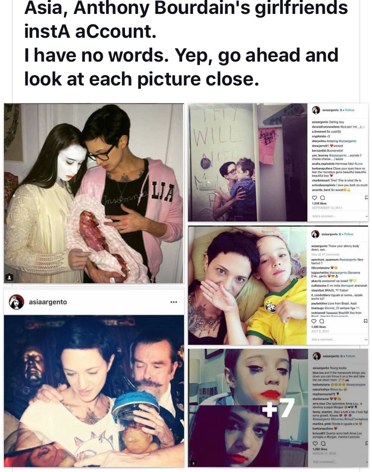 Did Ottavia Bourdain Follow Asai Argento On Instagram - 750 x 950 jpeg 139kB