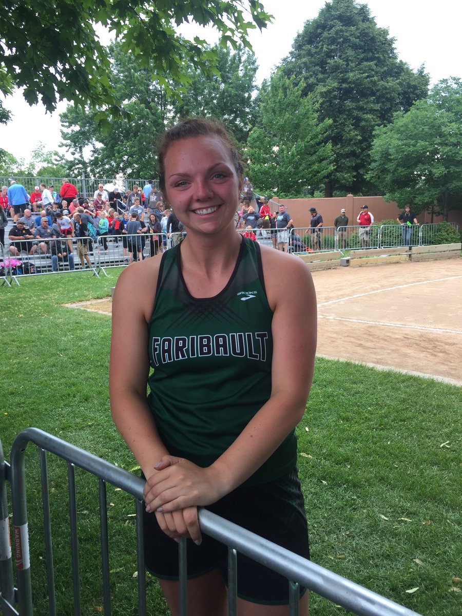 frbo_falcons's tweet photo. Megan Gehrke, Minnesota State Champion in the shot put!!! https://t.co/L5f8k73vMb