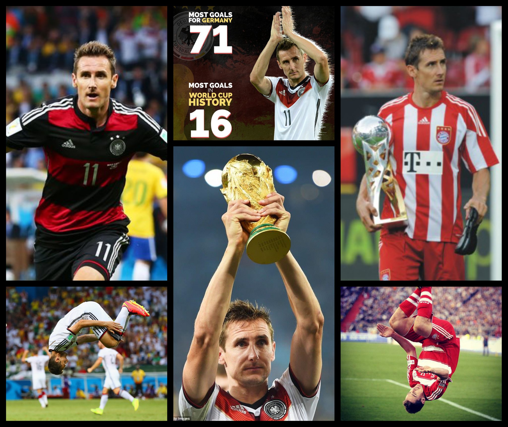 Wishing a very Happy 40th Birthday to the legend that is Miroslav !     