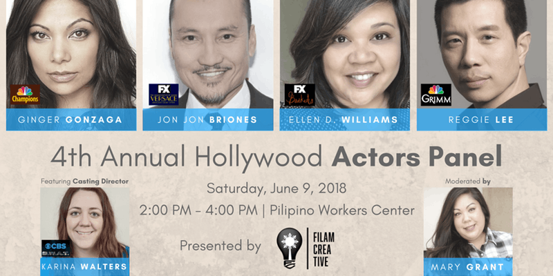 FilAmCreative's tweet photo. It's not to late to #RSVP for this afternoon's 2018 #FilAmCreative Actors Panel --> https://t.co/R340k1FRwH <-- #FACactorspanel #actorslife #casting #pilotseason #actorspanel #networking #LosAngeles #PhilippineIndependenceDay https://t.co/2gpqGTy9xe