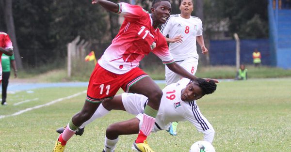 moyasa_ke's tweet photo. ALERT!! 🇰🇪 HARAMBEE STARLETS PLAY EQUATORIAL GUINEA IN AWCON QUALIFIER TIE AT 7PM:
After edging Equatorial Guinea 2-1 in Machakos, Coach David Ouma led side Harambee Starlets confront Equatorial Guinea today Saturday, 9/6/18 at 7pm EAT.
#HarambeeStarlets
#SimamaNaStarlets https://t.co/v523dLwhK4