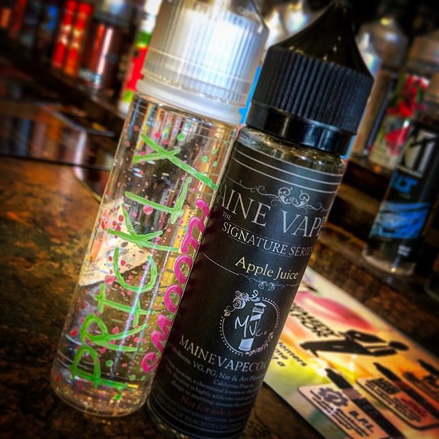 TVHKY's tweet photo. Another great company with responsible labeling! These are the first 2 to hit the shelves, Prickly Smooth and Apple juice. Vapor lock fans; I think this is another one you will like. I rotate with this one too. And if you loved juice box apple juice, thi… https://t.co/7bjxqIgqhp https://t.co/itHhIopUxt