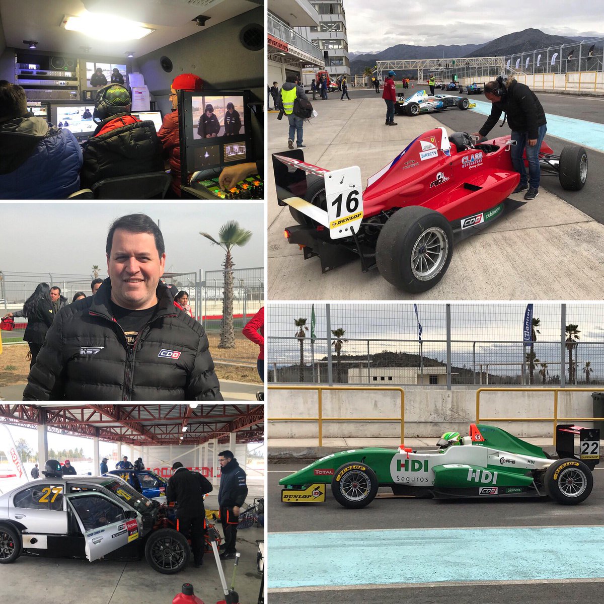 camilo_zamora's tweet photo. Desde tempranito en Autódromo Internacional Codegua para la 4ta fecha de Fórmula Internacional #FormulaInternacional en @canal_CDO y Directv Sports ¡No paramos! https://t.co/XcTTOt6pHS