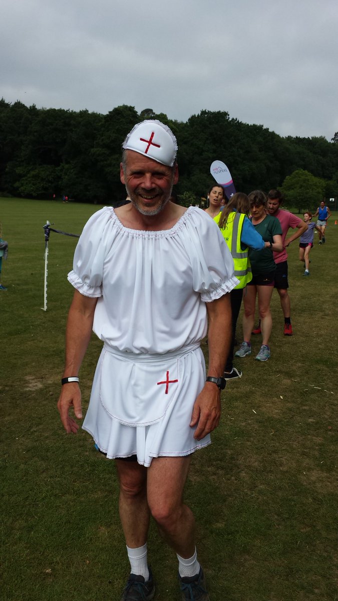 Great morning celebrating the NHS’s 70th birthday and a massive 🙏 to all that work in this great organisation, you’re all amazing (apart from maybe this nurse...!) #loveparkrun #parkrun #nhs70parkrun