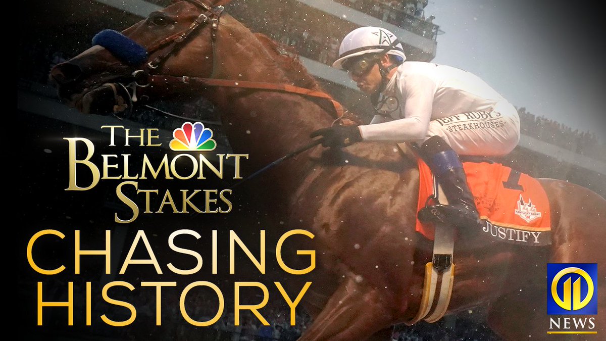 WPXI's tweet photo. BELMONT STAKES: Can Justify win the Triple Crown today? Coverage begins at 5 p.m. on Channel 11. #triplecrown https://t.co/77F0qtTnrn https://t.co/1PNlYuQdzT