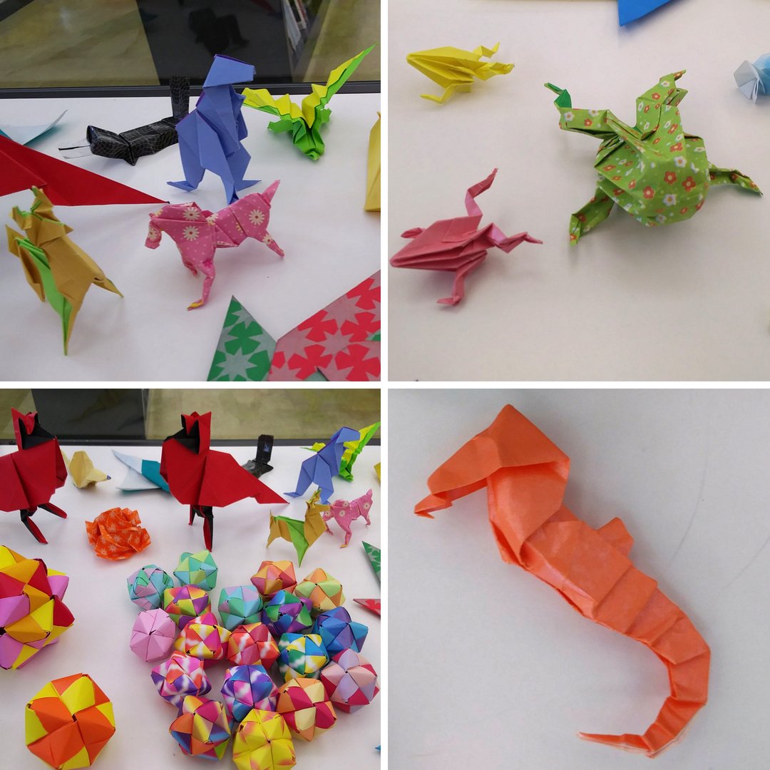 brklib's tweet photo. Until the end of June, at the putterham Library, 6th grader Hayoung is displaying some quite astounding origami.
#origami #foldingfun #origamiart https://t.co/tucicLHPUV