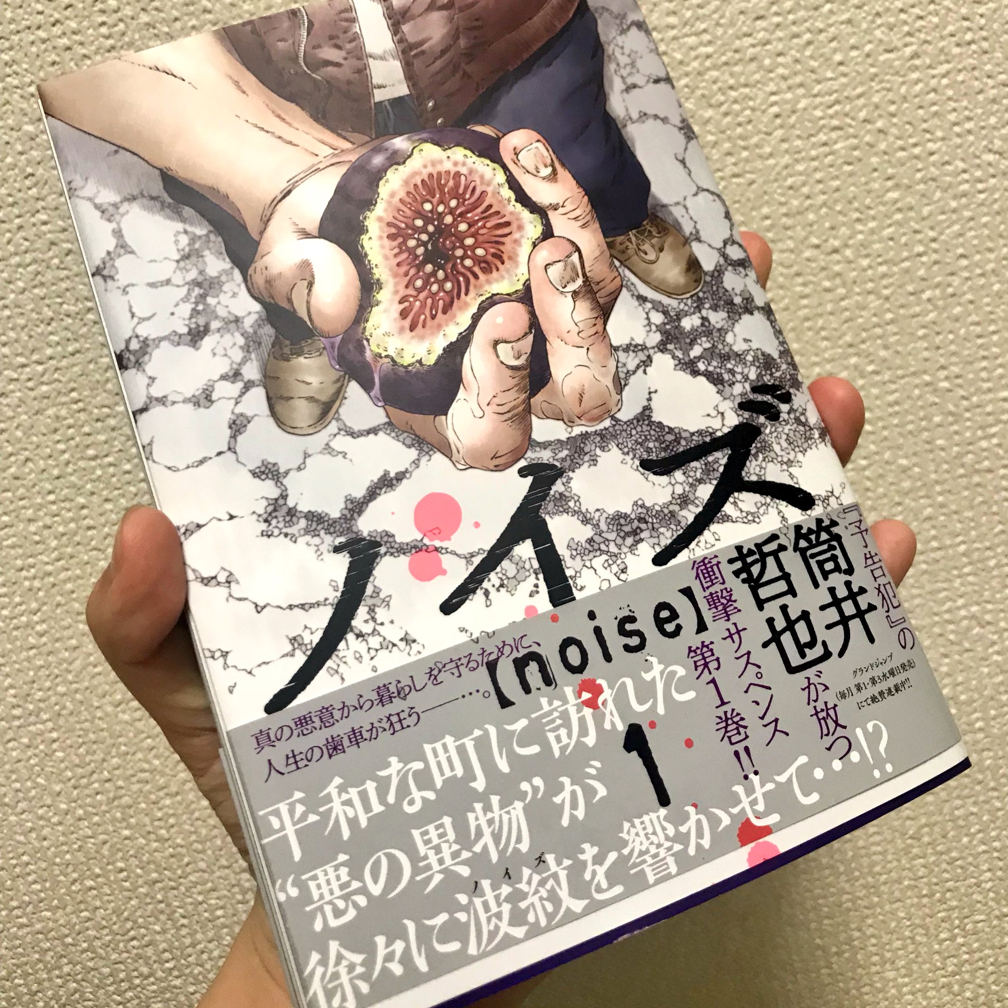 権瓦源次郎 ノイズ 筒井哲也 過疎化が進む田舎に元受刑者の男がやってくるところから始まる お話 息をつく暇もなかった 面白い けど 心がおもい リアルな描写と登場人物の表情に圧倒されてしまった 1巻だけとは思えない内容量 すごい 今日寝れる