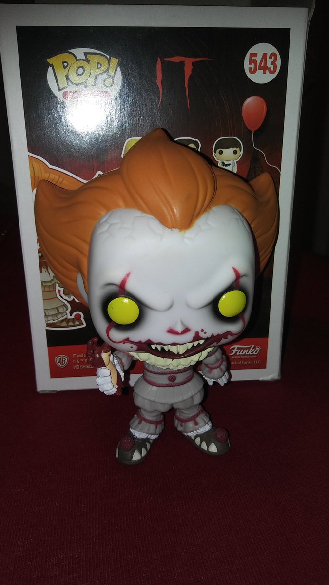 DKiNDALL5280's tweet image. Just another one of my babies to add to my collection!!! #Pennywise #ITFunkoPop #WeAllFloat 🎈