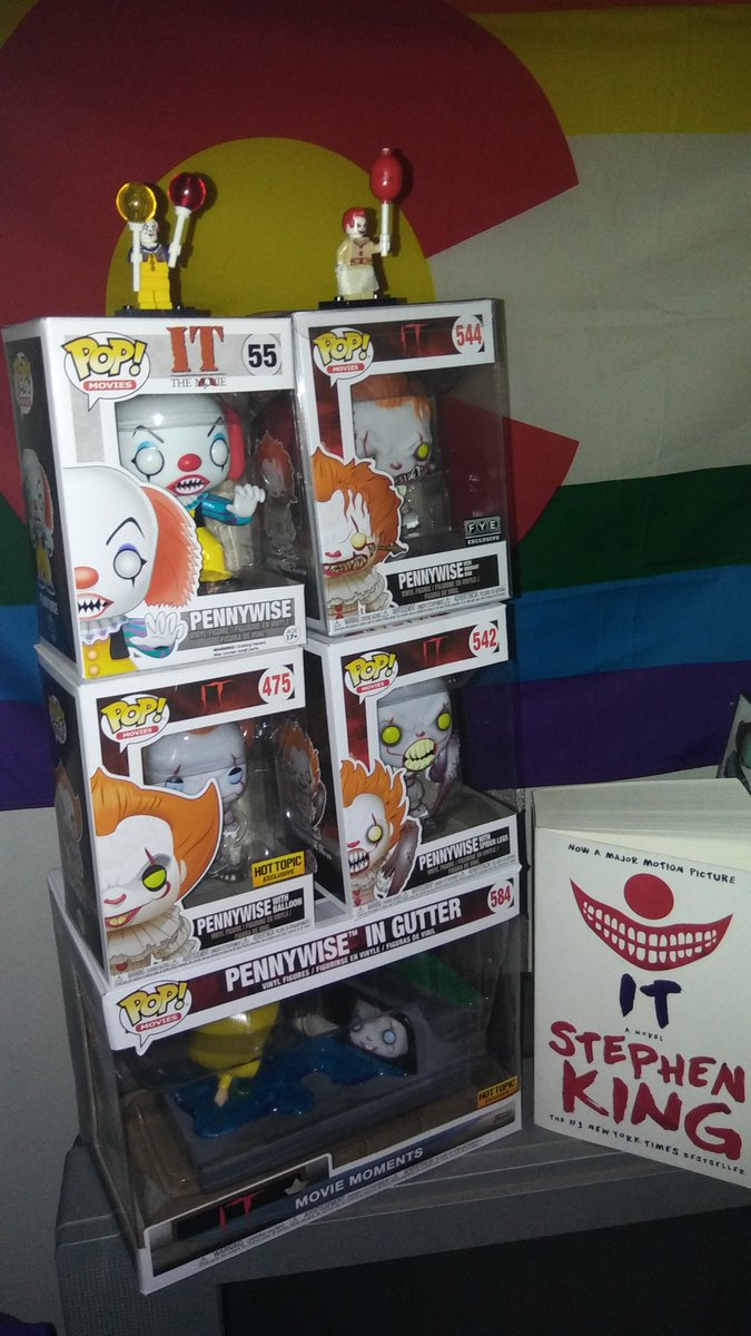 DKiNDALL5280's tweet image. Just another one of my babies to add to my collection!!! #Pennywise #ITFunkoPop #WeAllFloat 🎈