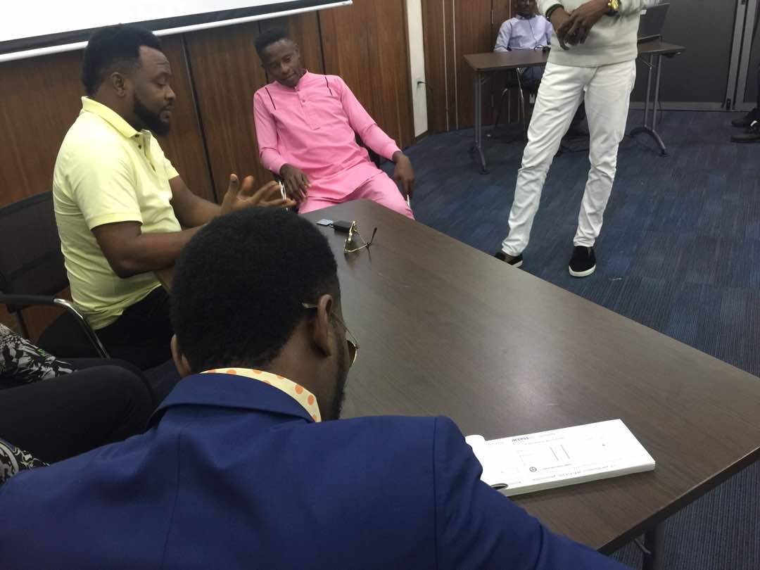 myaccessbank's tweet photo. Joseph Ekomobong, the 1st of 10 #AccessCREAM millionaires was presented his cheque today during the live draw! You could be next. Dial *901*463# to enter and subscribe! https://t.co/pYgemyCuY3