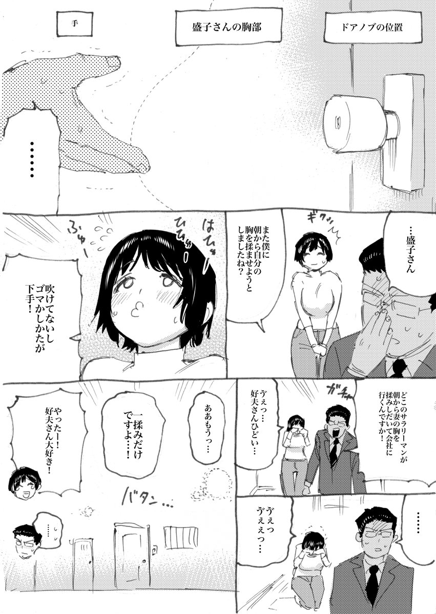 結婚してから変わってしまった妻とその夫です。